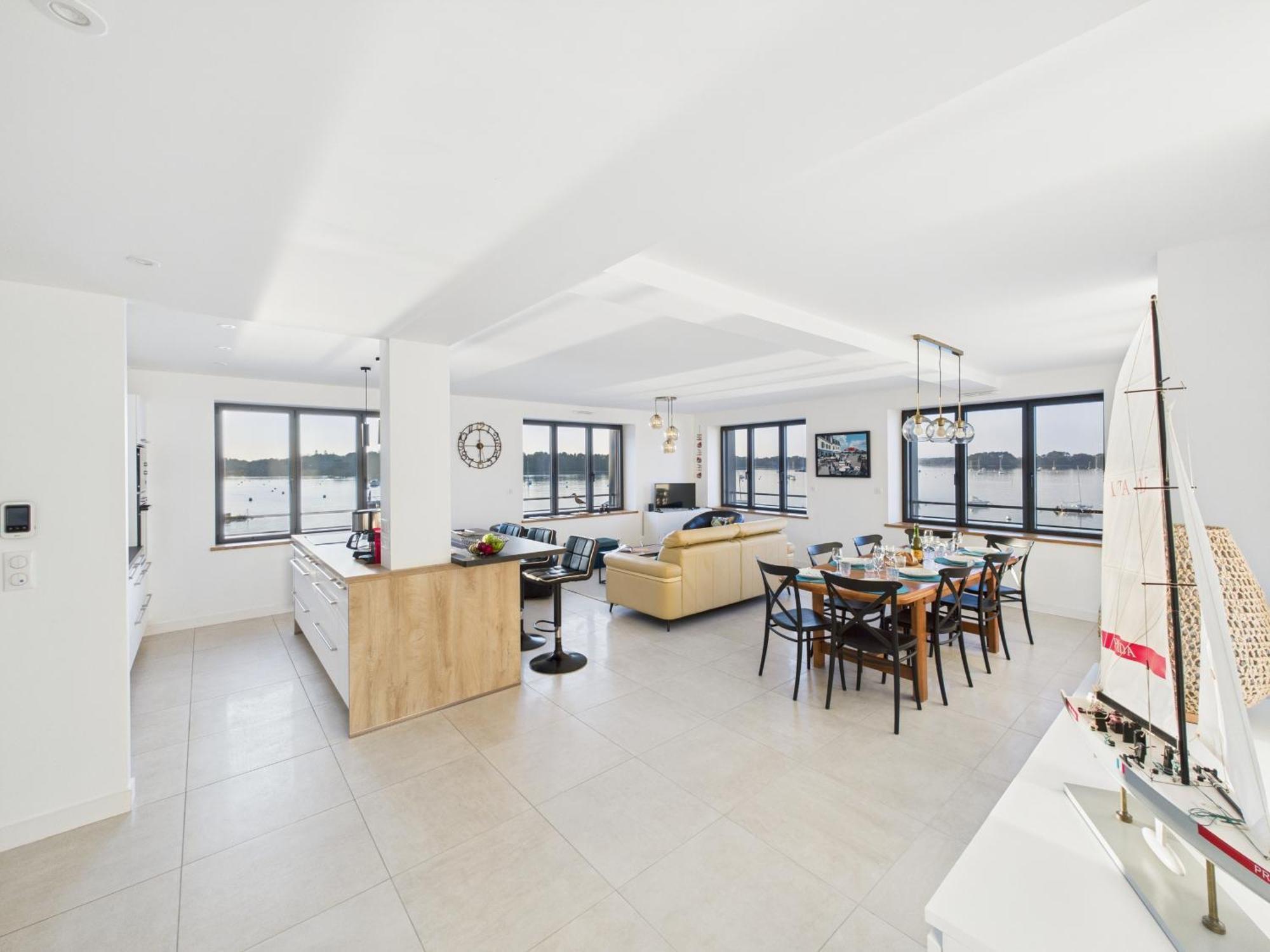 Appartement Vue Sur La Mer A L'Ile Tudy ! Luaran gambar