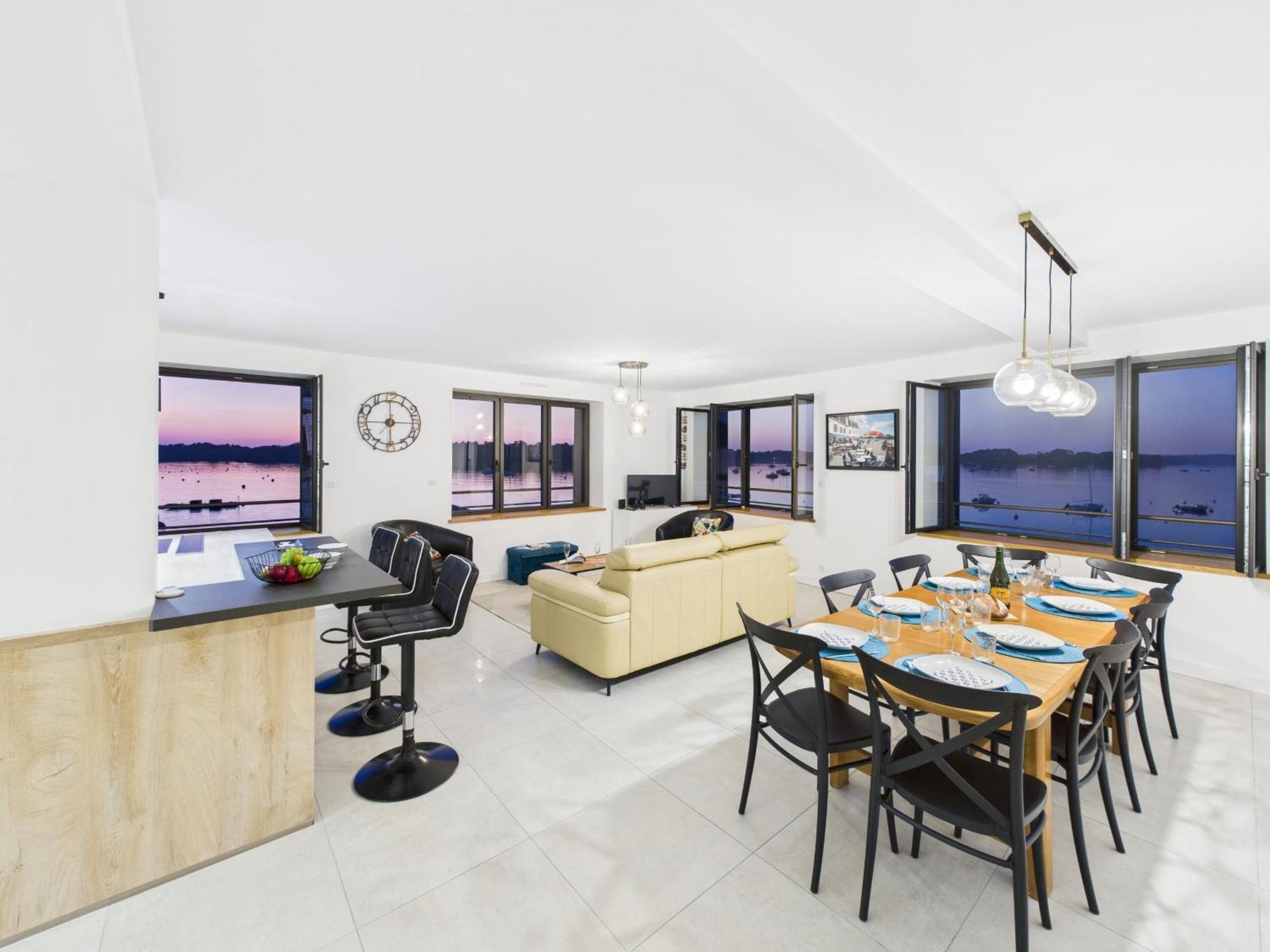 Appartement Vue Sur La Mer A L'Ile Tudy ! Luaran gambar